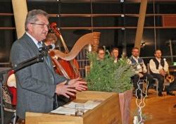 Dr. Franz Leibl bei seiner Neujahrsansprache. Foto: Gregor Wolf/Nationalpark Bayerischer Wald