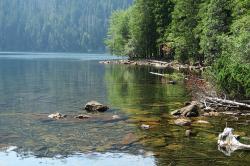 Ein Stopp wird auch am Schwarzen See eingelegt. (Foto: Claus Wietek)