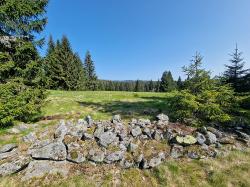 Überreste von Häusern findet man bei der Wanderung am 21. Juli in den Nationalpark Šumava. (Foto: Nationalpark Bayerischer Wald)