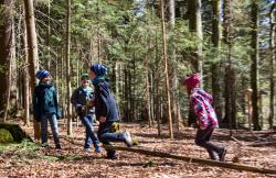 Wilder Faschingsferienspaß steht beim Ferienprogramm des Nationalparks auf dem Programm. (Foto: Malte Blessing/Nationalpark Bayerischer Wald)